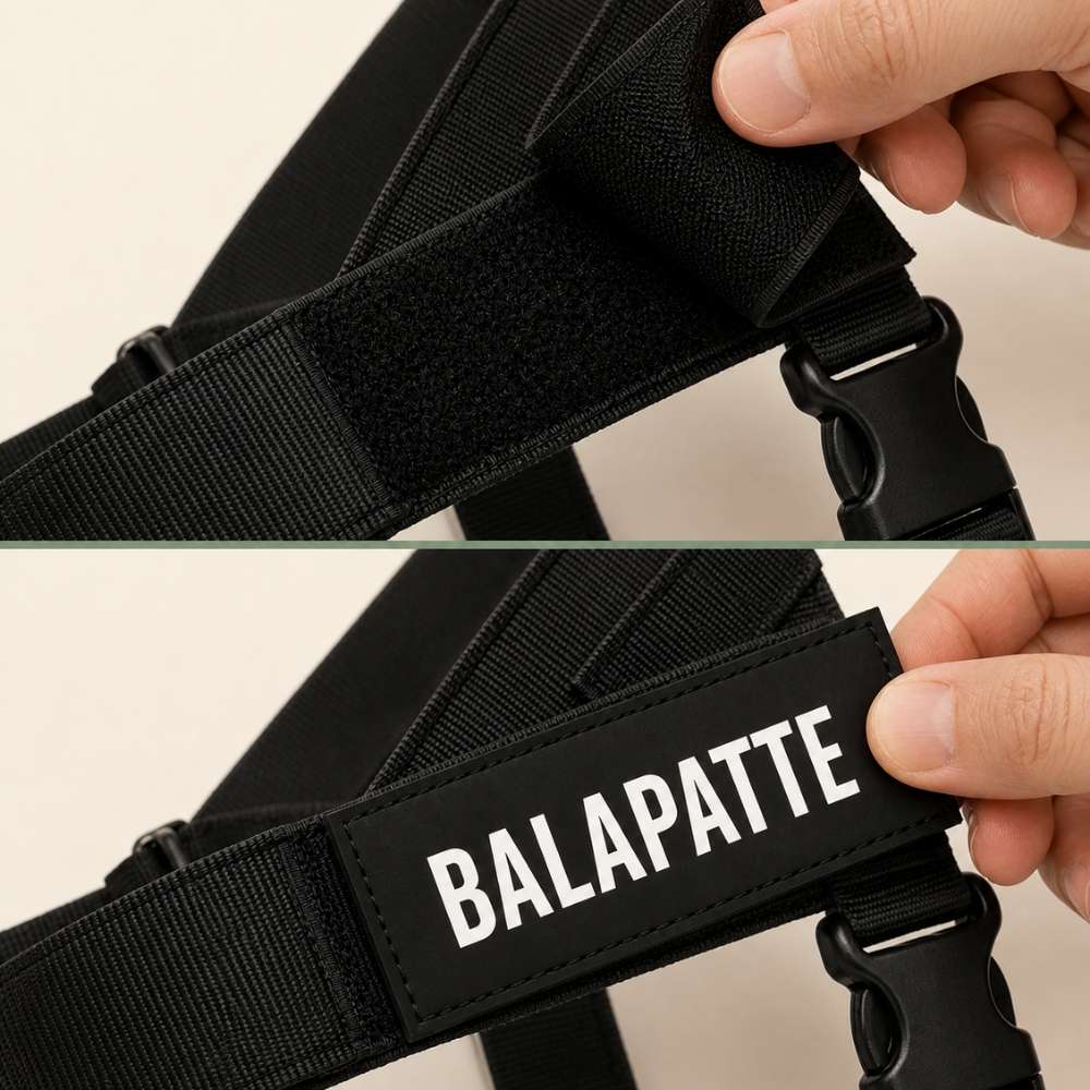 Harnais anti-traction pour chien Balapatte